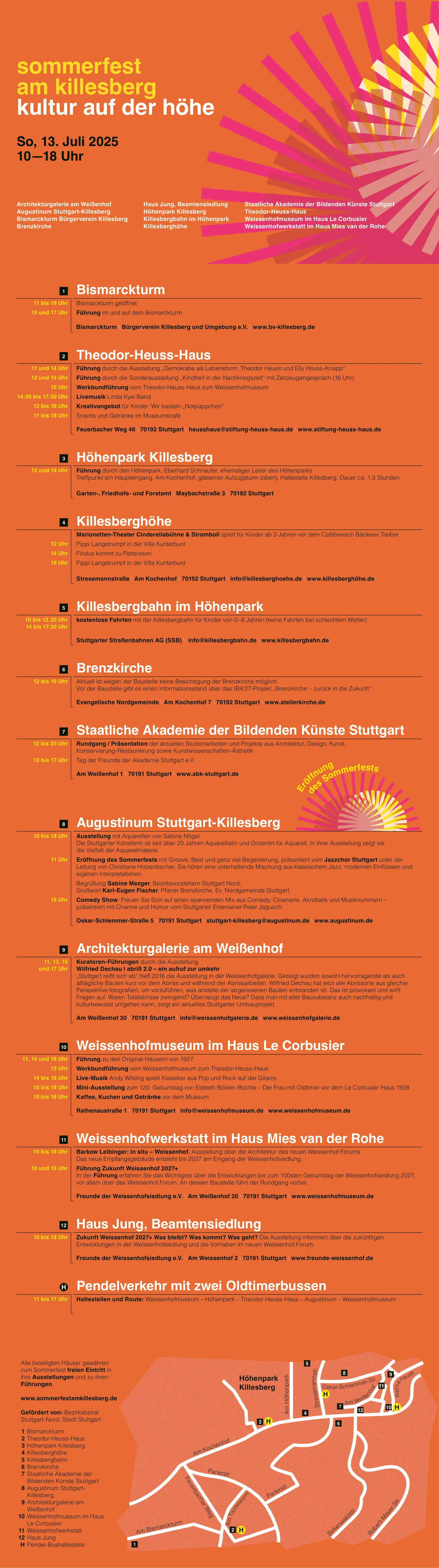 Sommerfest am Killesberg